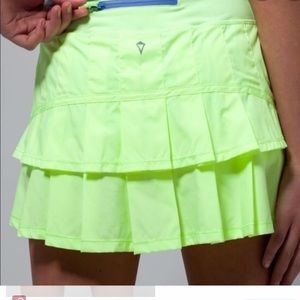 lime ivivva skirt